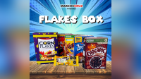 FLAKES BOX by Marcos Cruz (Gimmick Not Included)